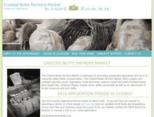 Tablet Screenshot of cbfarmersmarket.org